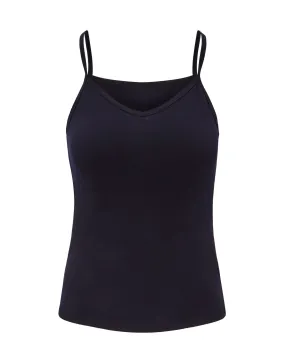 Womens Merino Cami, Midnight