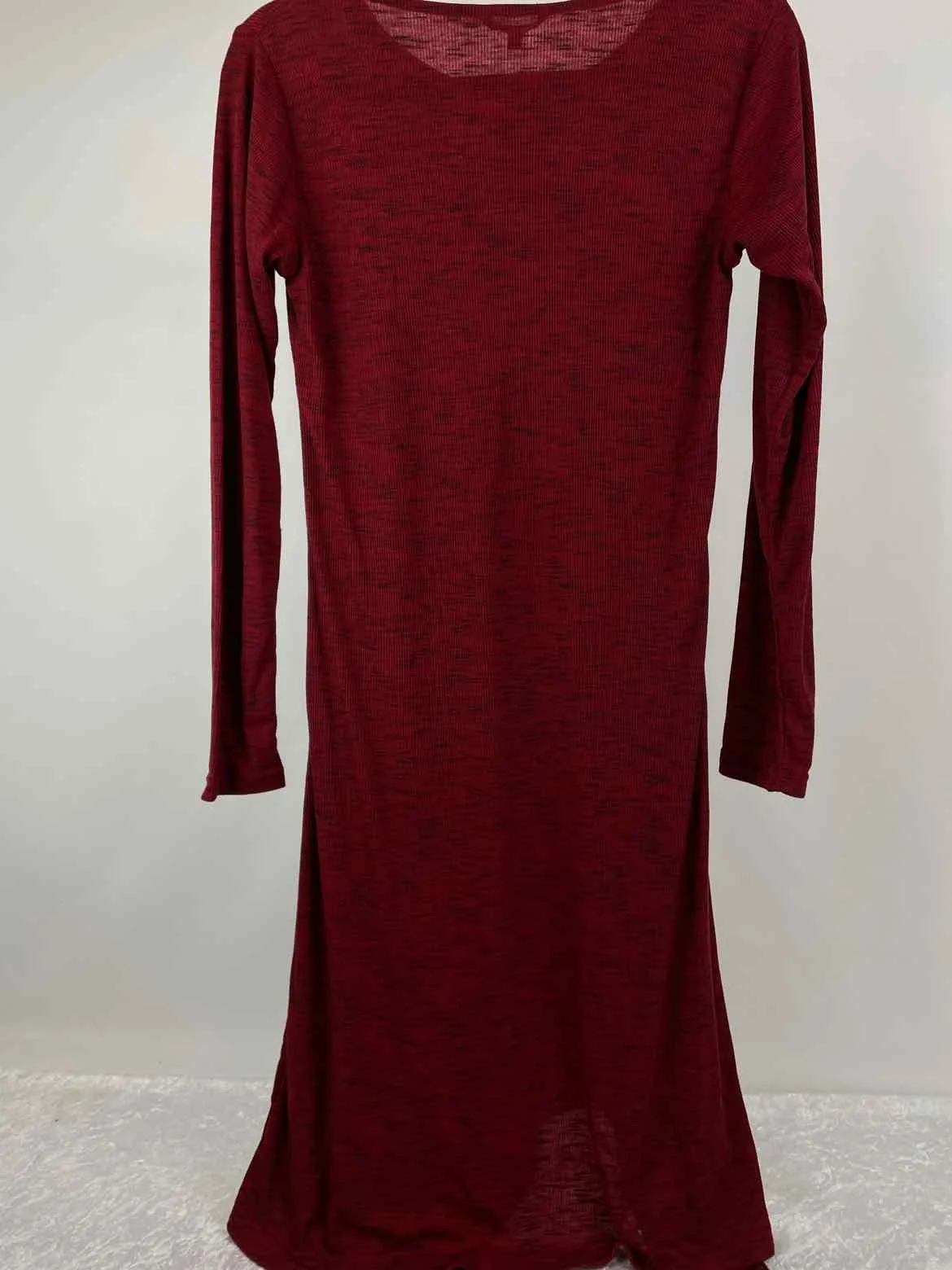 Yak & Yeti Size S Red/Black NWT Knit Long Sleeve Dress