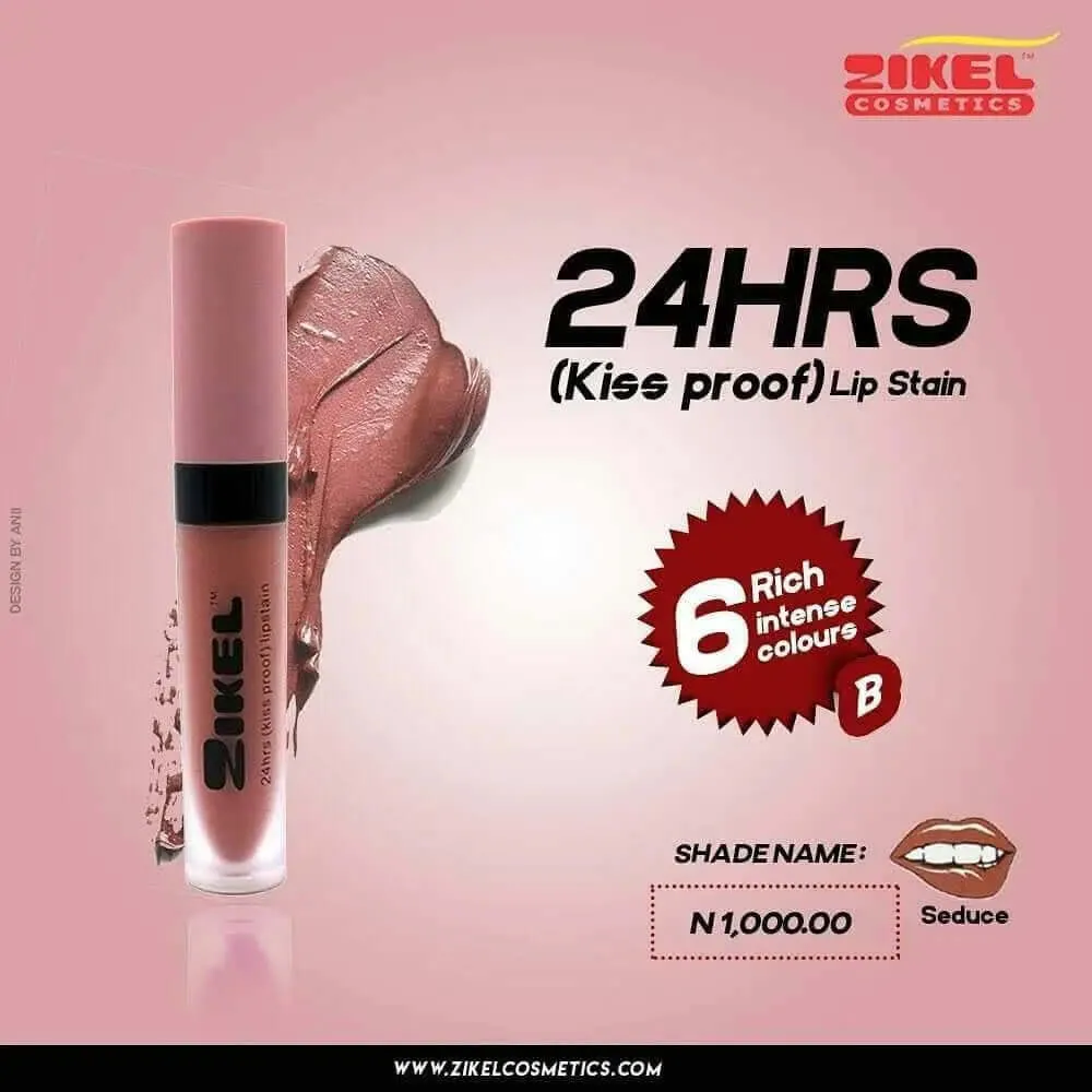 Zikel 24 hours Kiss Proof Lipstain