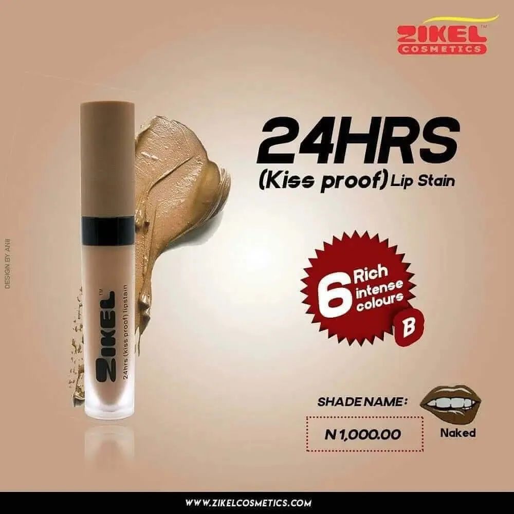 Zikel 24 hours Kiss Proof Lipstain